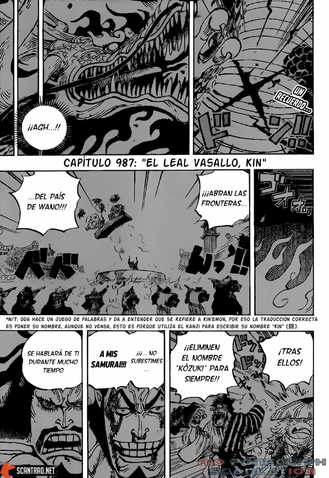 One Piece capítulo 987 página 4
