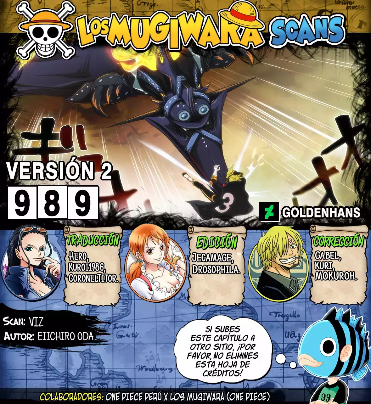 One Piece capítulo 989.5 página 1