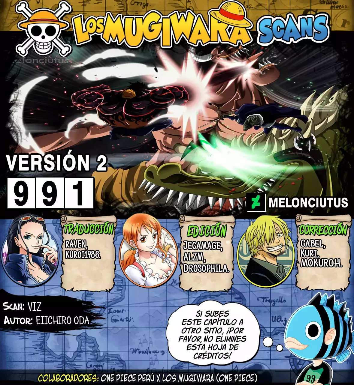 One Piece capítulo 991.5 página 1