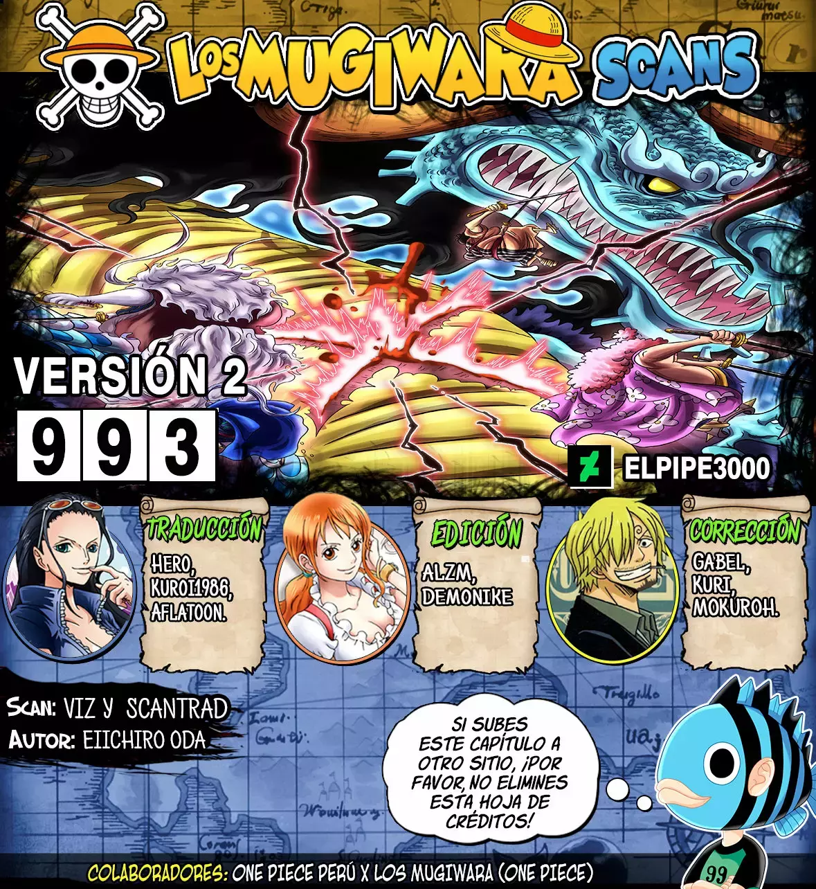 One Piece capítulo 993.5 página 1