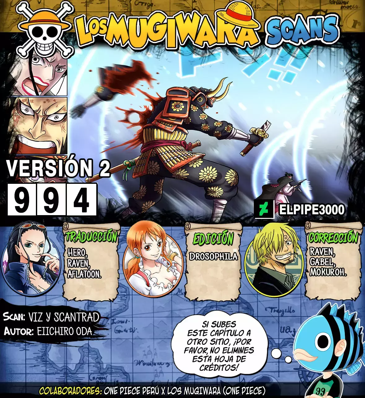 One Piece capítulo 994.5 página 1