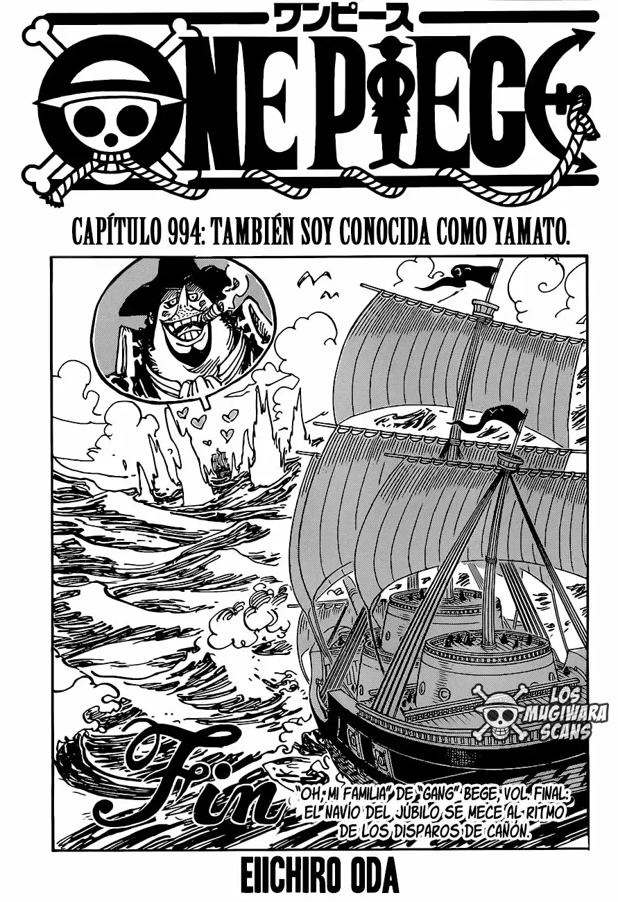 One Piece capítulo 994 página 3