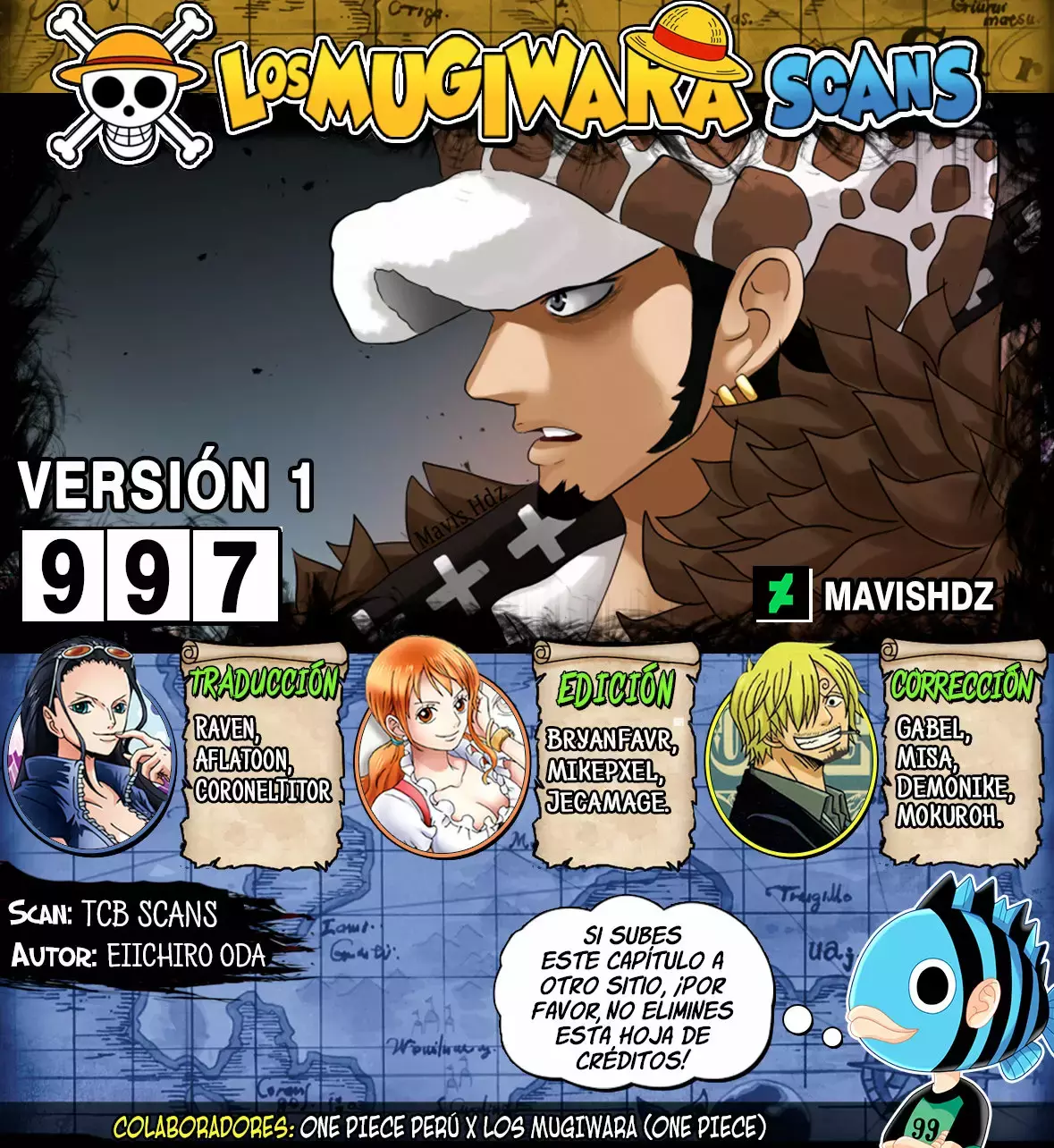 One Piece capítulo 997 página 1