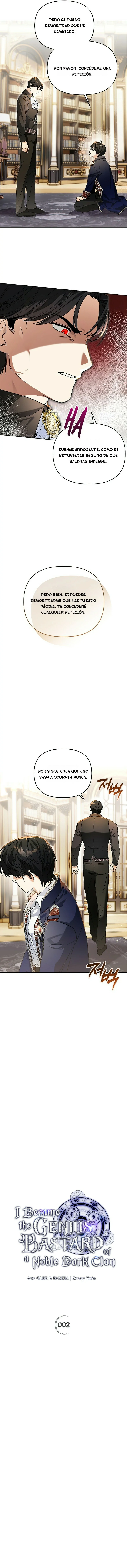 Me convertí en el genio bastardo de un noble clan oscuro capítulo 2 página 5