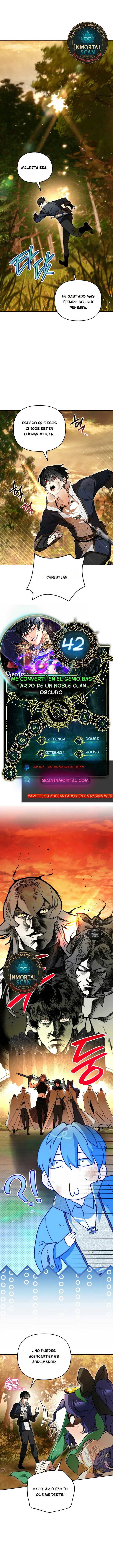 Me convertí en el genio bastardo de un noble clan oscuro capítulo 42 página 1