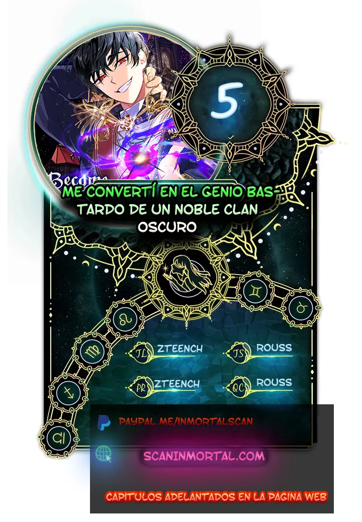 Me convertí en el genio bastardo de un noble clan oscuro capítulo 5 página 1