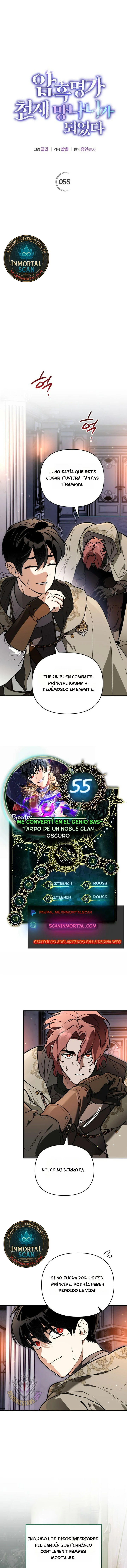 Me convertí en el genio bastardo de un noble clan oscuro capítulo 55 página 1