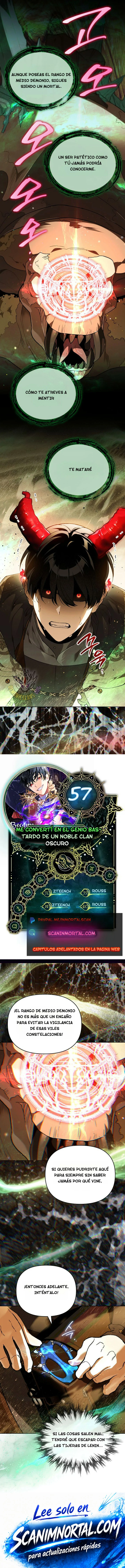 Me convertí en el genio bastardo de un noble clan oscuro capítulo 57 página 1