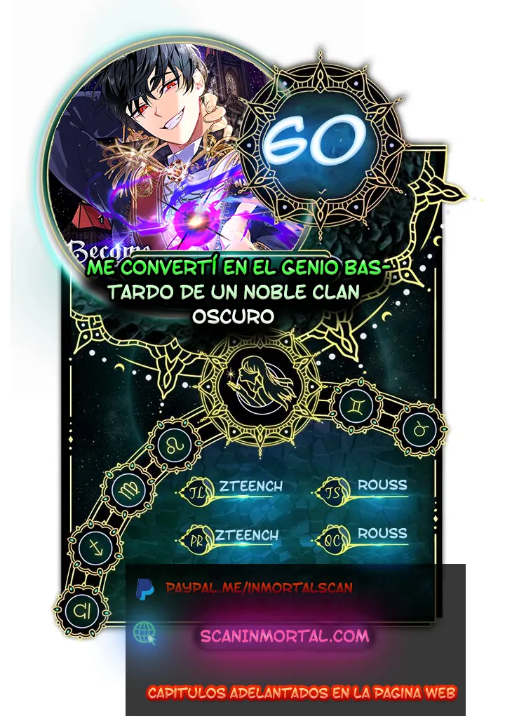 Me convertí en el genio bastardo de un noble clan oscuro capítulo 60 página 1