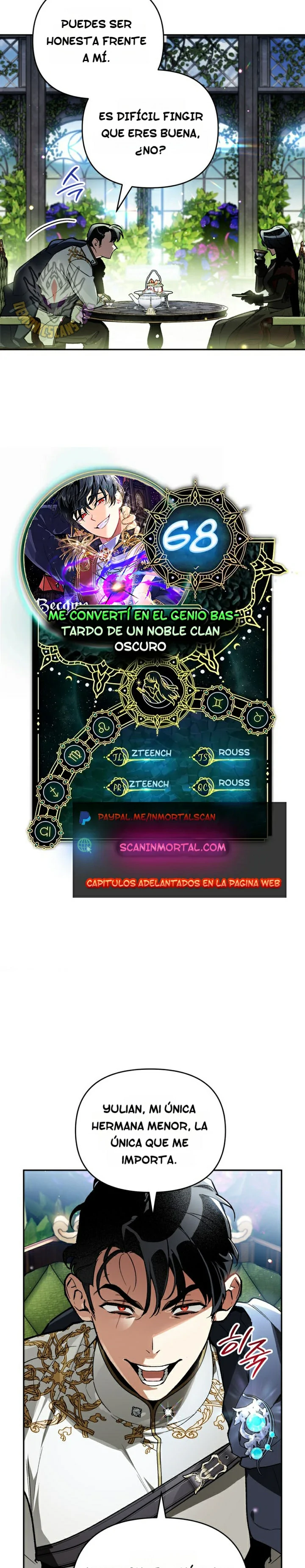 Me convertí en el genio bastardo de un noble clan oscuro capítulo 68 página 2