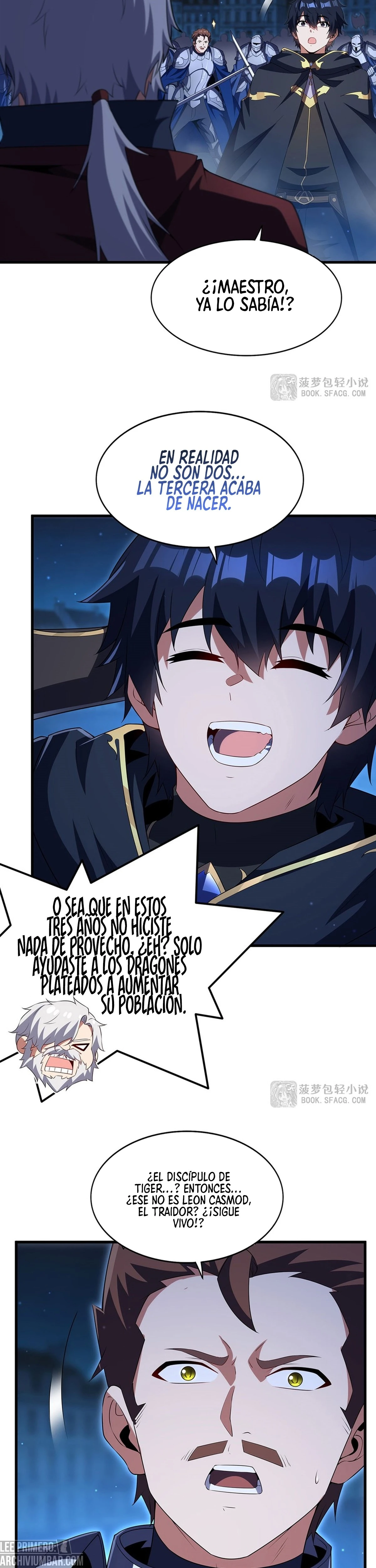 ¡Cállate, Dragón Malvado! Ya no quiero criar a un niño contigo capítulo 100 página 13