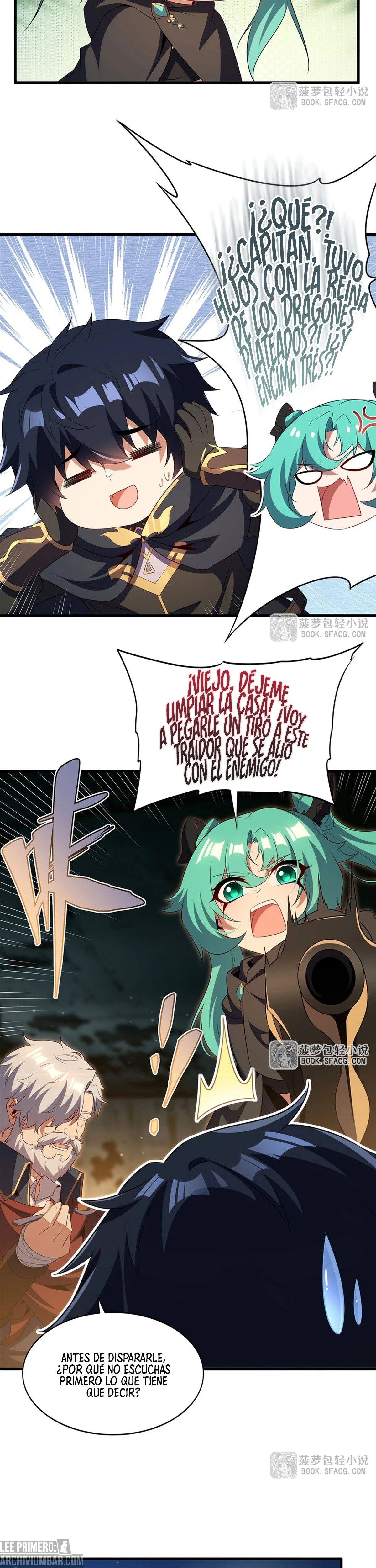 ¡Cállate, Dragón Malvado! Ya no quiero criar a un niño contigo capítulo 101 página 13