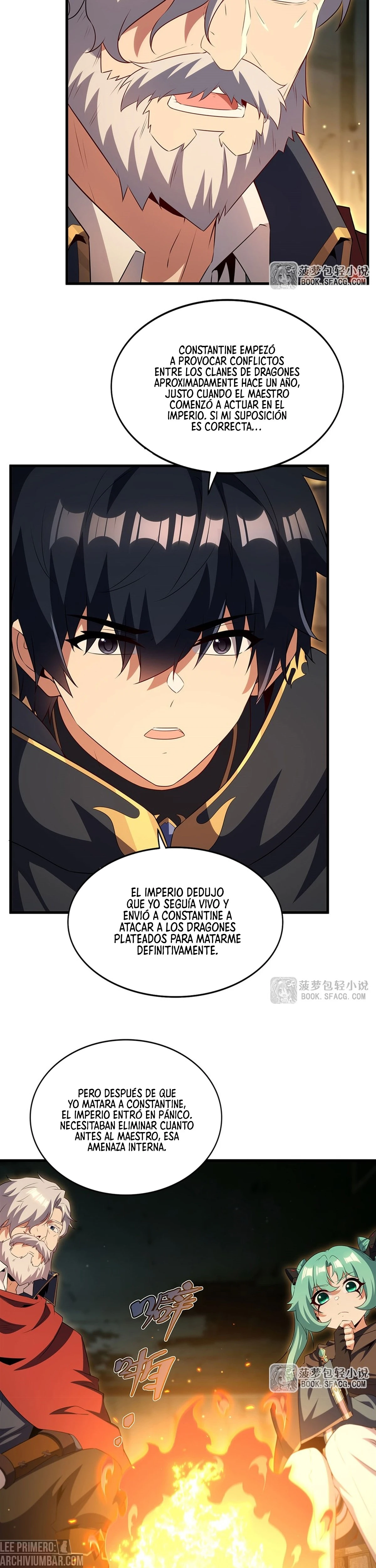 ¡Cállate, Dragón Malvado! Ya no quiero criar a un niño contigo capítulo 101 página 17