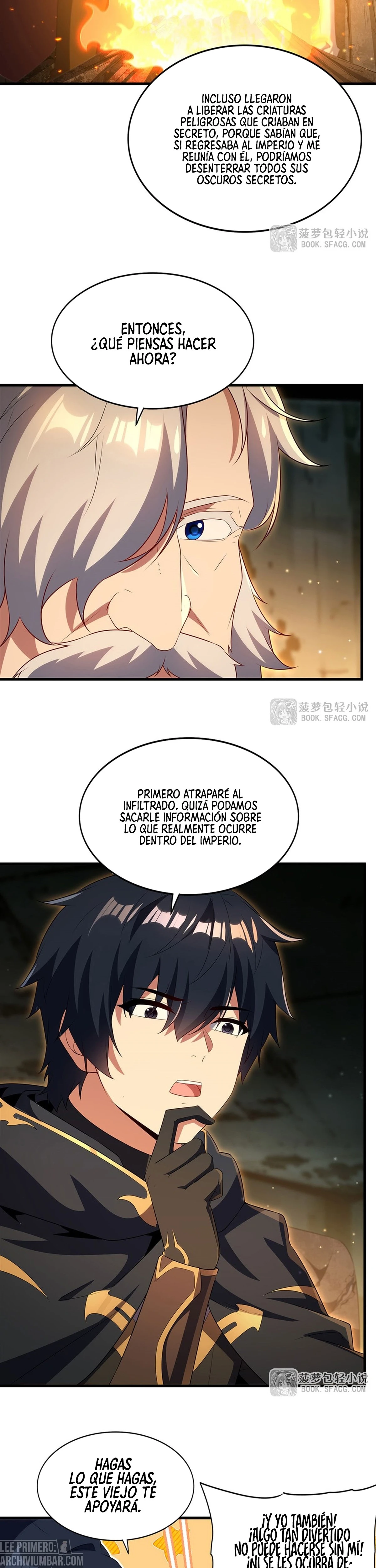 ¡Cállate, Dragón Malvado! Ya no quiero criar a un niño contigo capítulo 101 página 18