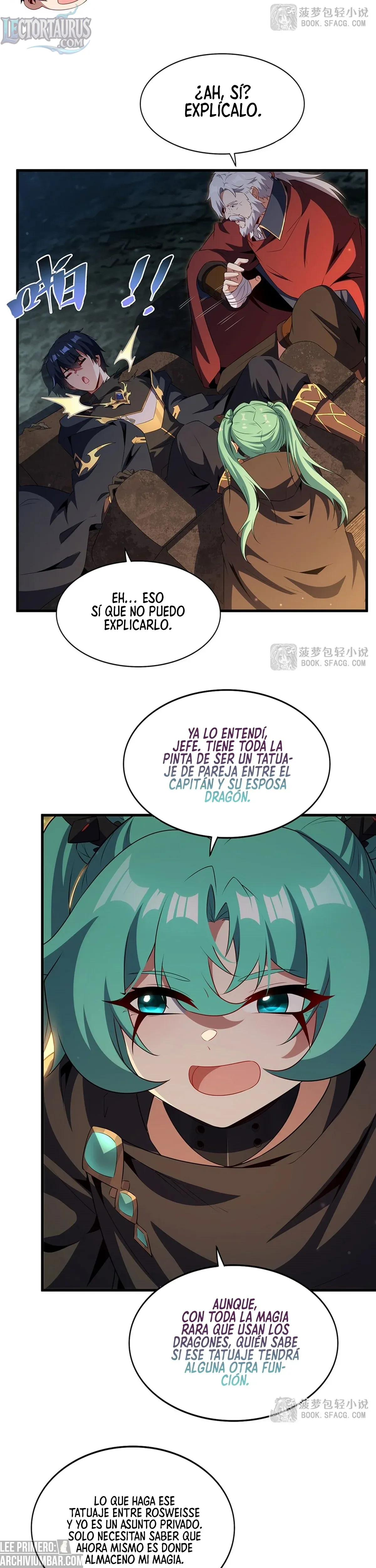¡Cállate, Dragón Malvado! Ya no quiero criar a un niño contigo capítulo 102 página 7