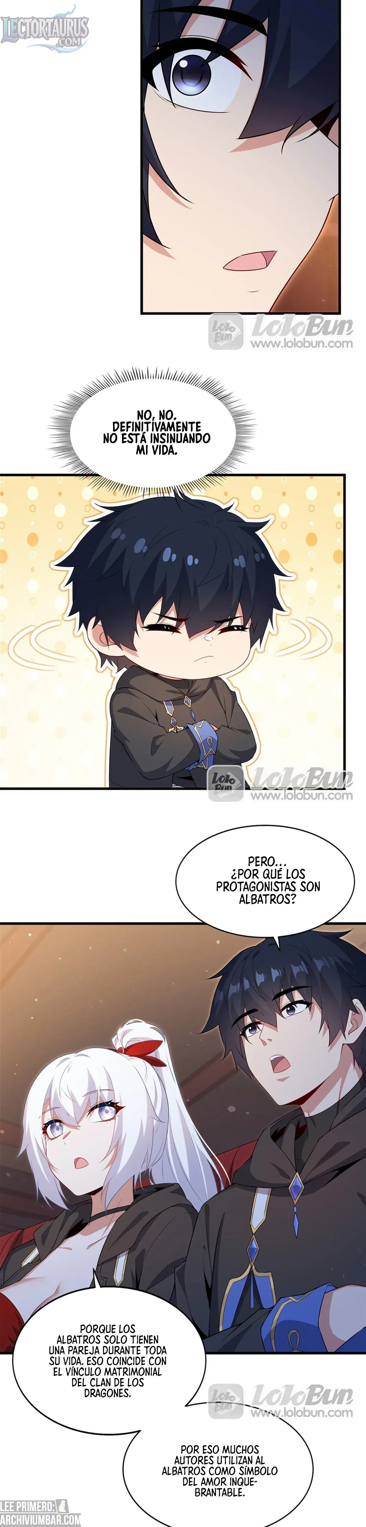 ¡Cállate, Dragón Malvado! Ya no quiero criar a un niño contigo capítulo 105.5 página 4