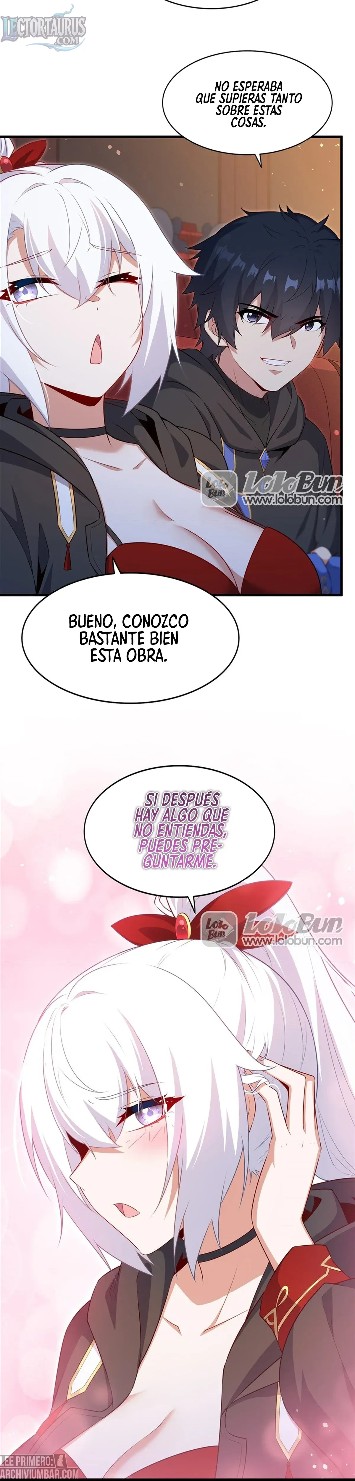 ¡Cállate, Dragón Malvado! Ya no quiero criar a un niño contigo capítulo 105.5 página 5