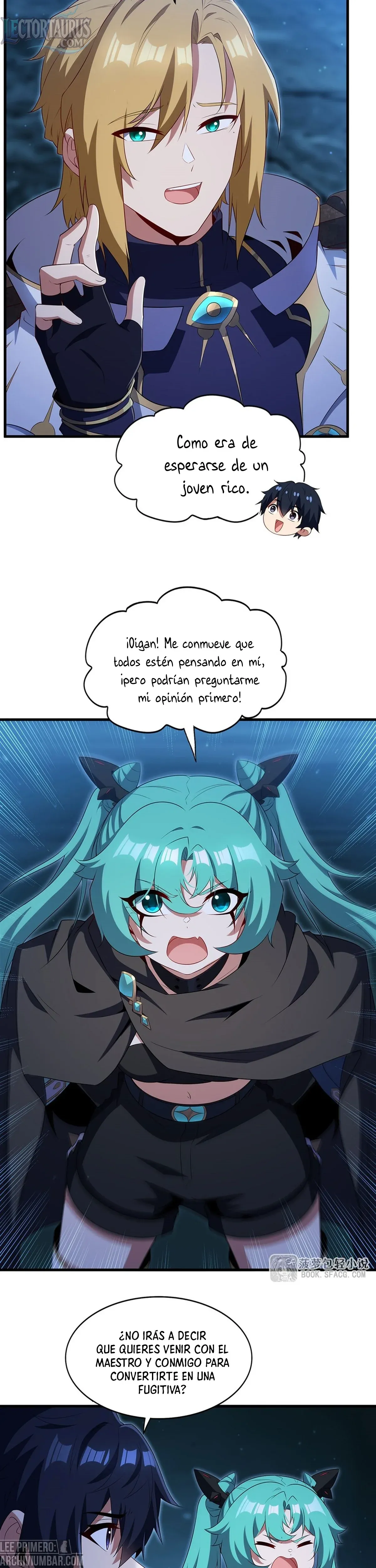 ¡Cállate, Dragón Malvado! Ya no quiero criar a un niño contigo capítulo 105 página 12