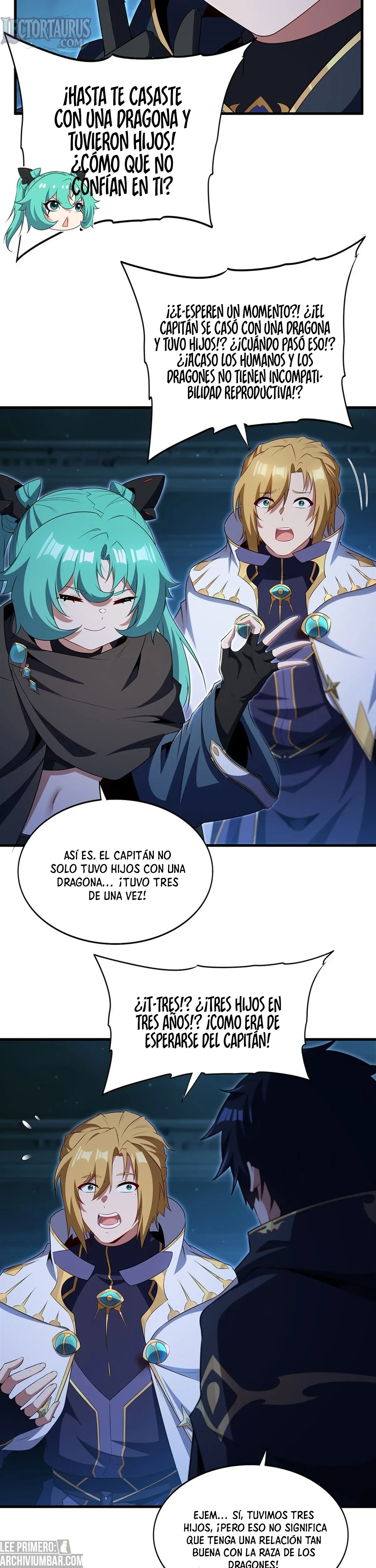 ¡Cállate, Dragón Malvado! Ya no quiero criar a un niño contigo capítulo 105 página 19