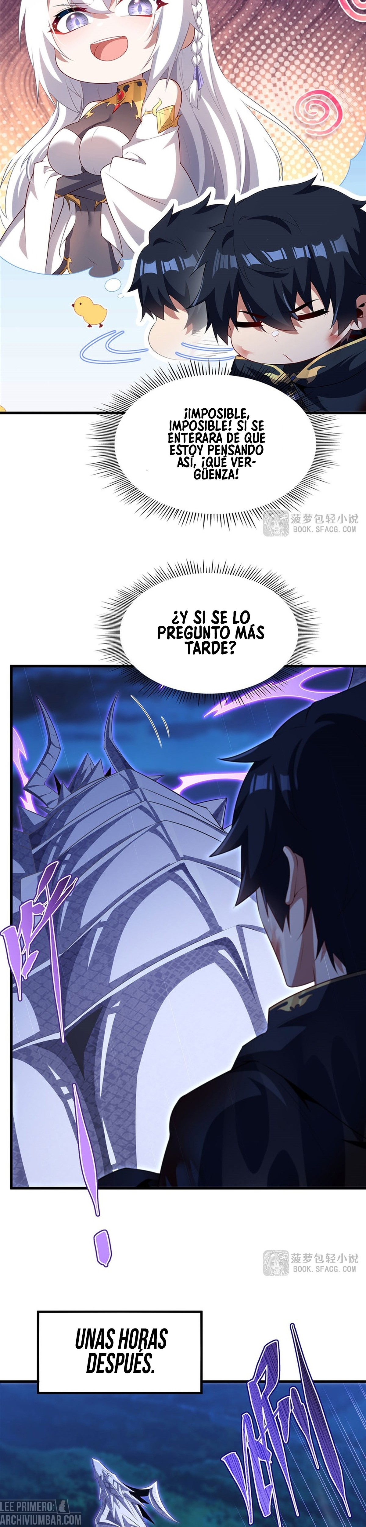 ¡Cállate, Dragón Malvado! Ya no quiero criar a un niño contigo capítulo 107 página 9