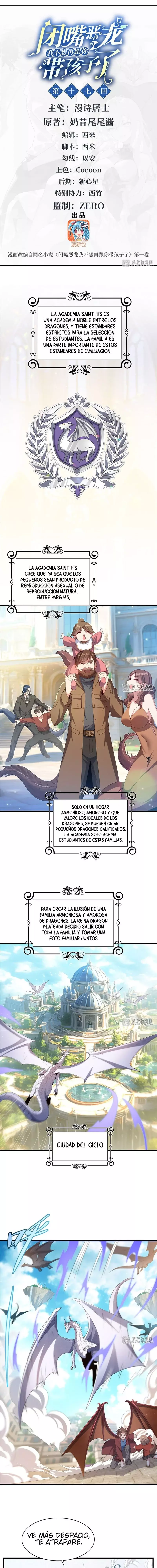 ¡Cállate, Dragón Malvado! Ya no quiero criar a un niño contigo capítulo 17 página 1