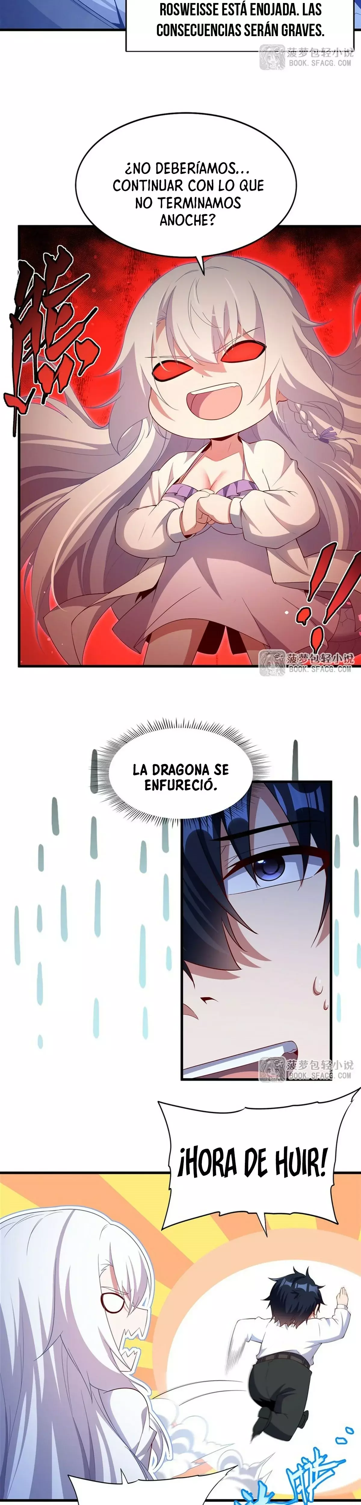 ¡Cállate, Dragón Malvado! Ya no quiero criar a un niño contigo capítulo 43 página 4