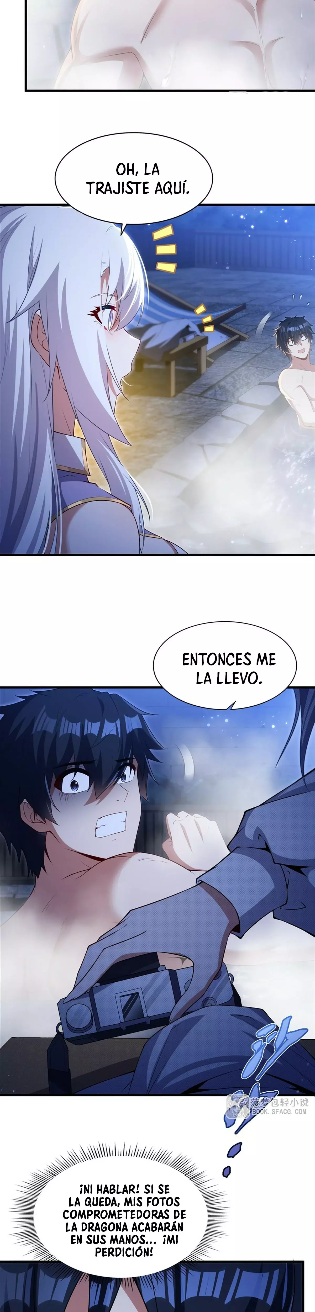 ¡Cállate, Dragón Malvado! Ya no quiero criar a un niño contigo capítulo 55 página 7