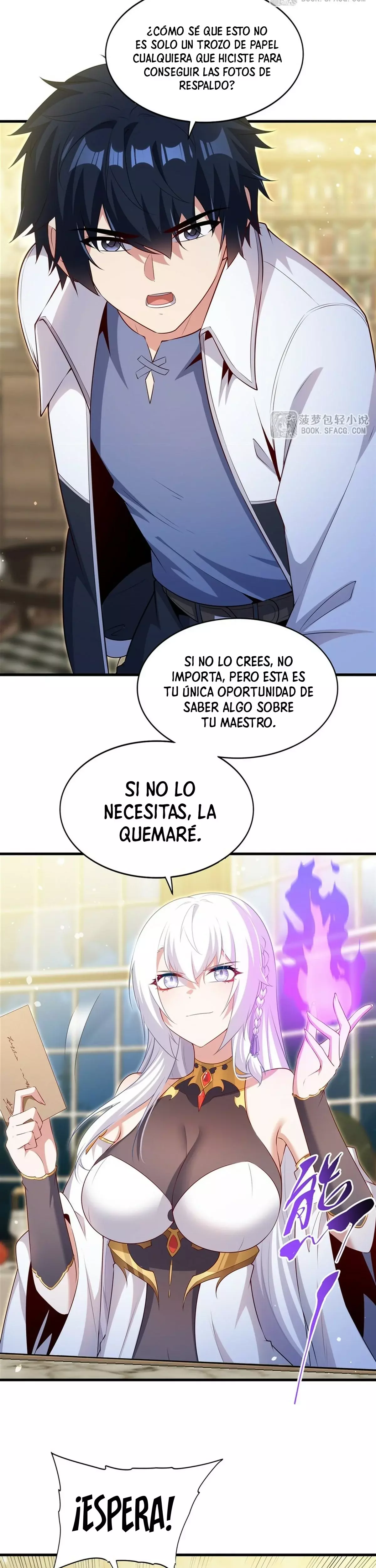 ¡Cállate, Dragón Malvado! Ya no quiero criar a un niño contigo capítulo 67 página 7