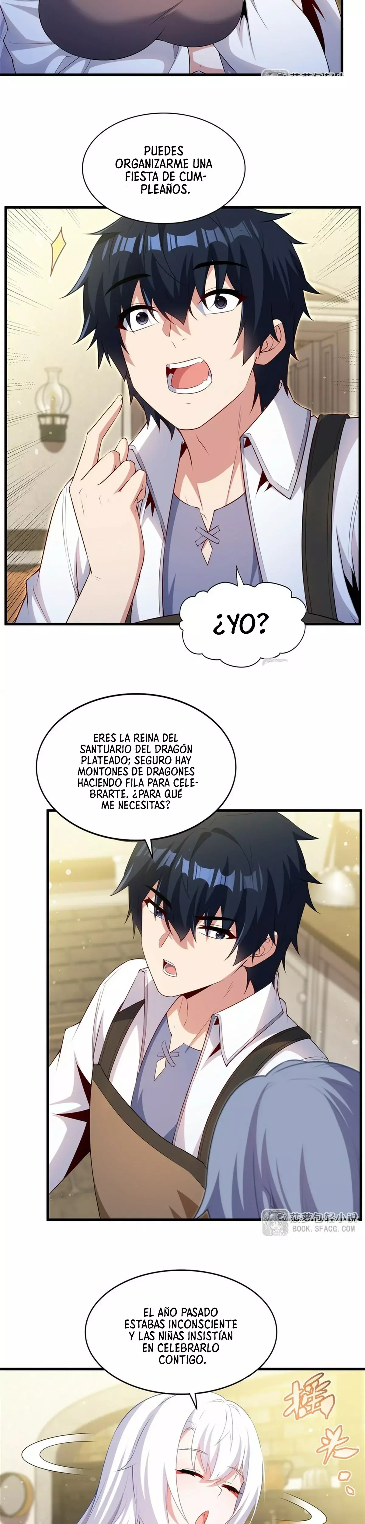 ¡Cállate, Dragón Malvado! Ya no quiero criar a un niño contigo capítulo 69 página 8