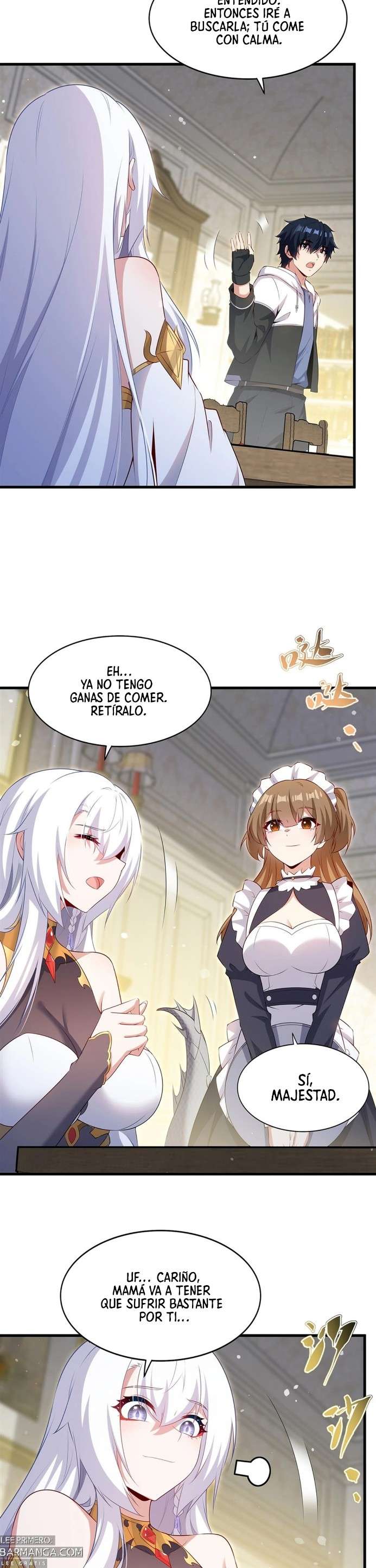 ¡Cállate, Dragón Malvado! Ya no quiero criar a un niño contigo capítulo 76 página 18