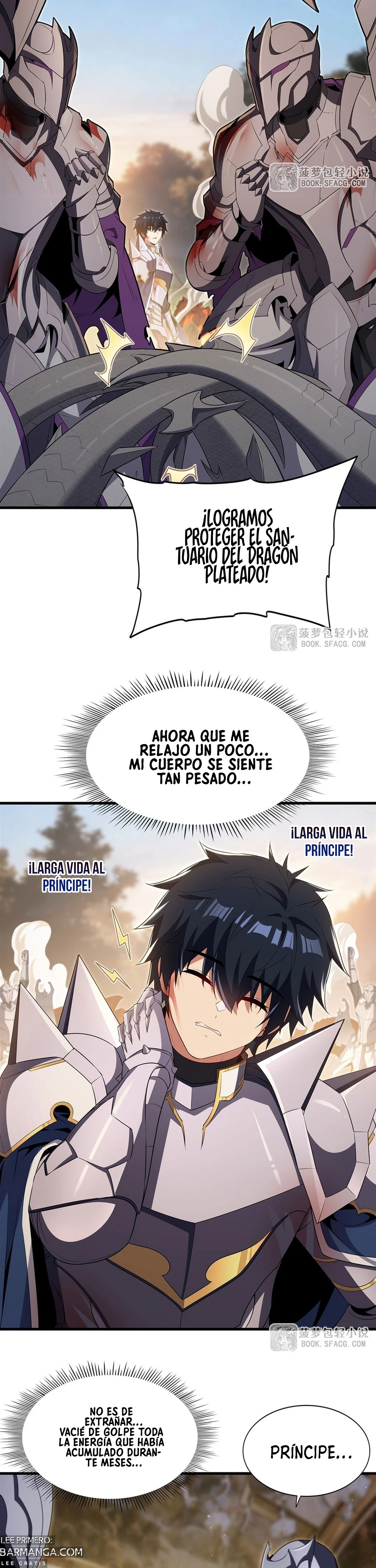 ¡Cállate, Dragón Malvado! Ya no quiero criar a un niño contigo capítulo 90 página 18