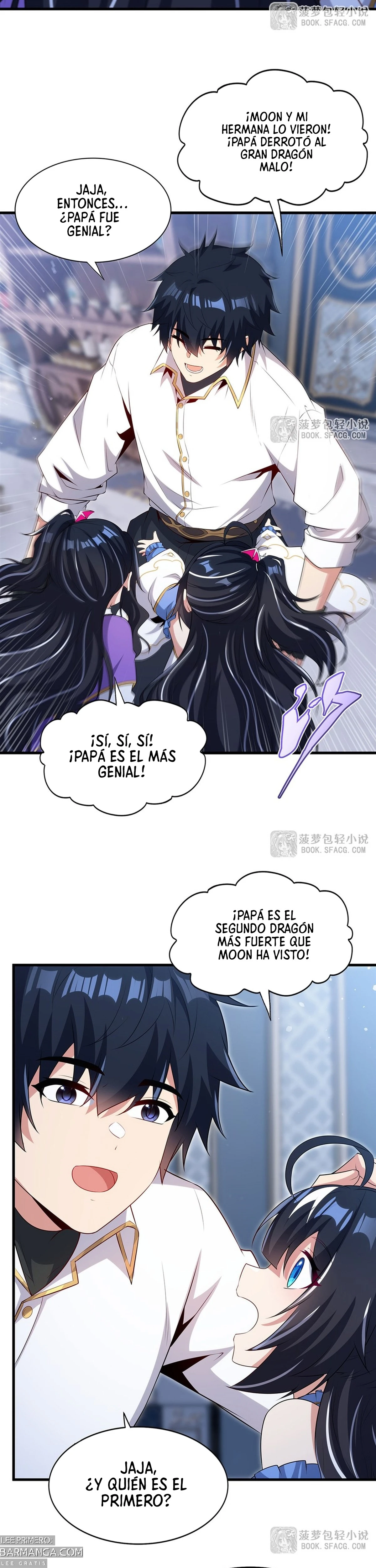 ¡Cállate, Dragón Malvado! Ya no quiero criar a un niño contigo capítulo 90 página 21