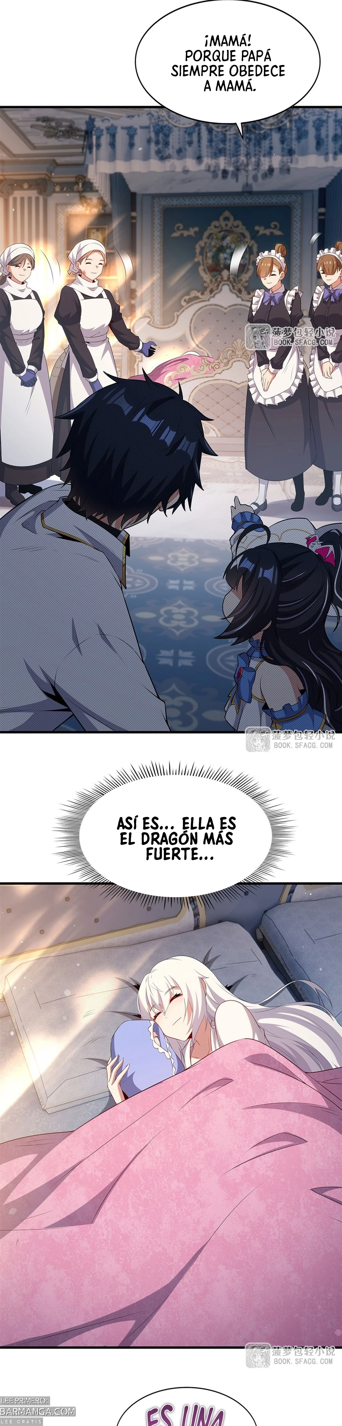 ¡Cállate, Dragón Malvado! Ya no quiero criar a un niño contigo capítulo 90 página 22