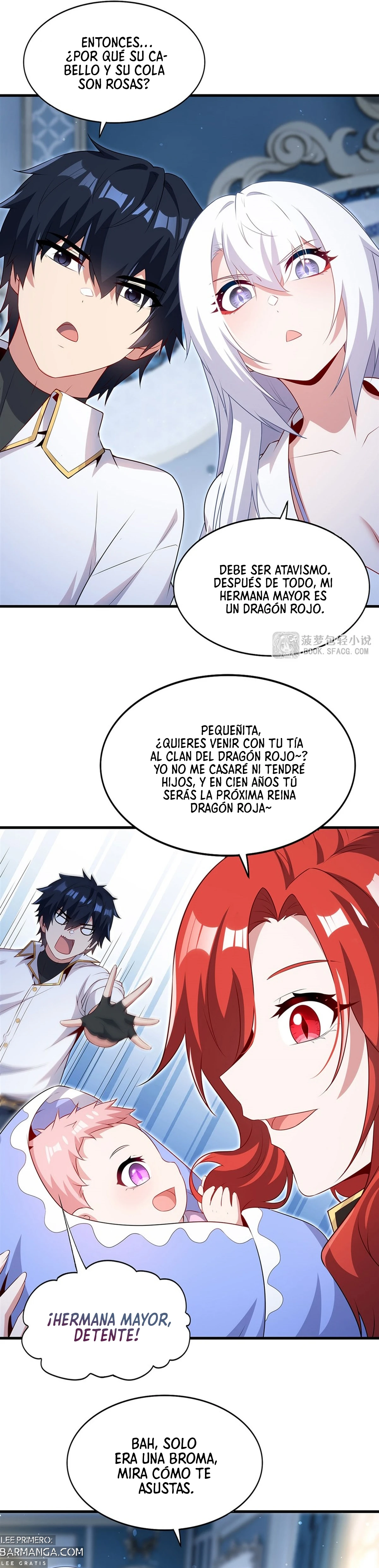 ¡Cállate, Dragón Malvado! Ya no quiero criar a un niño contigo capítulo 91 página 22