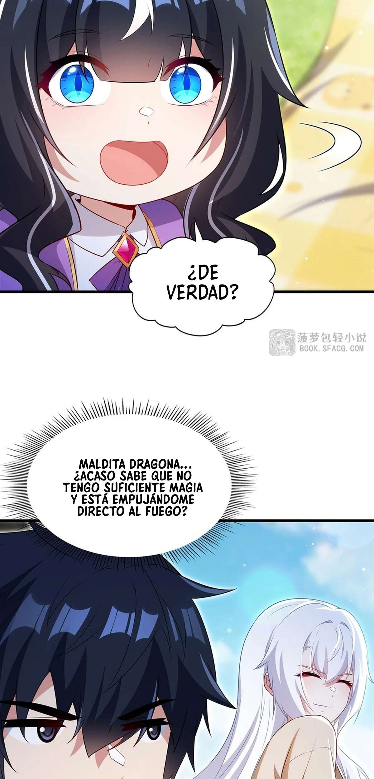 ¡Cállate, Dragón Malvado! Ya no quiero criar a un niño contigo capítulo 93 página 18