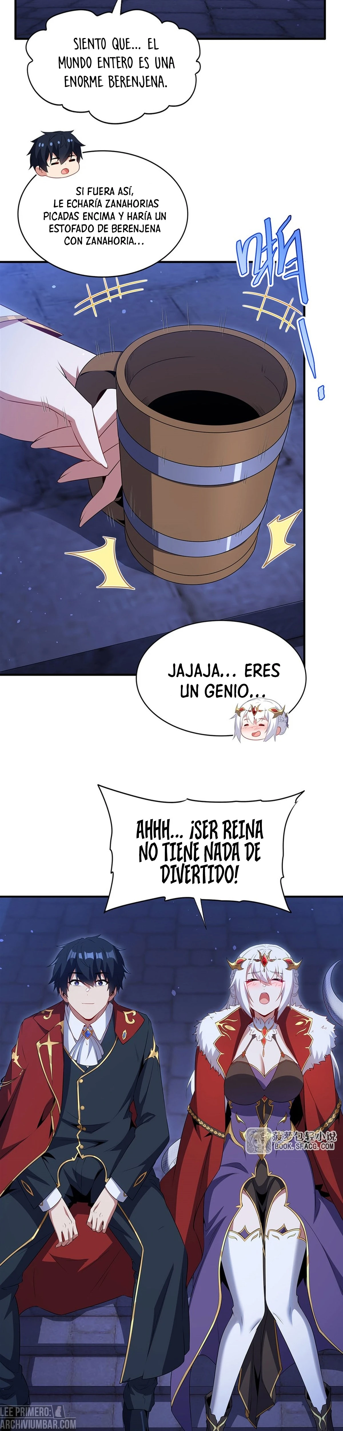 ¡Cállate, Dragón Malvado! Ya no quiero criar a un niño contigo capítulo 95 página 12