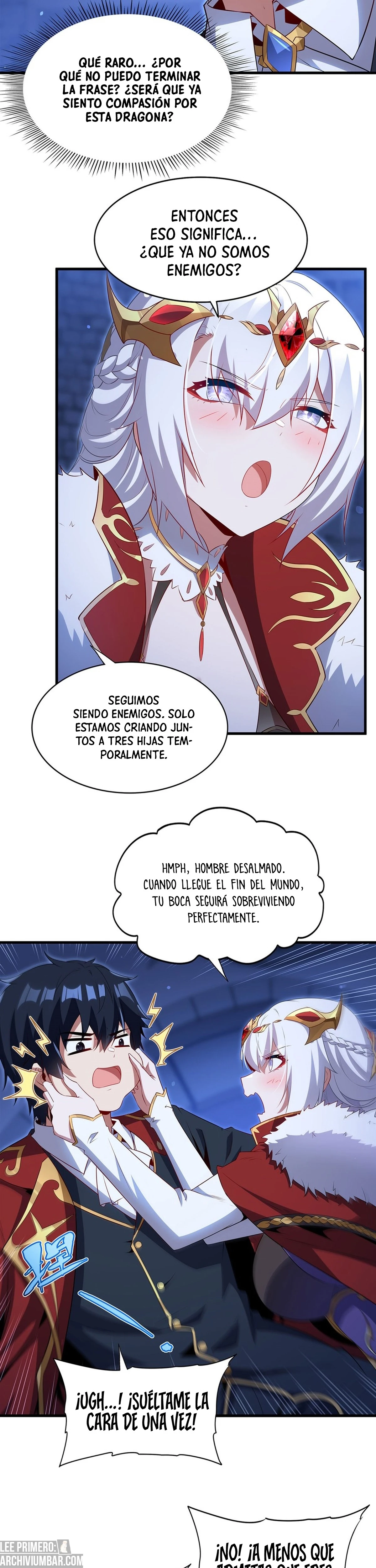 ¡Cállate, Dragón Malvado! Ya no quiero criar a un niño contigo capítulo 95 página 16