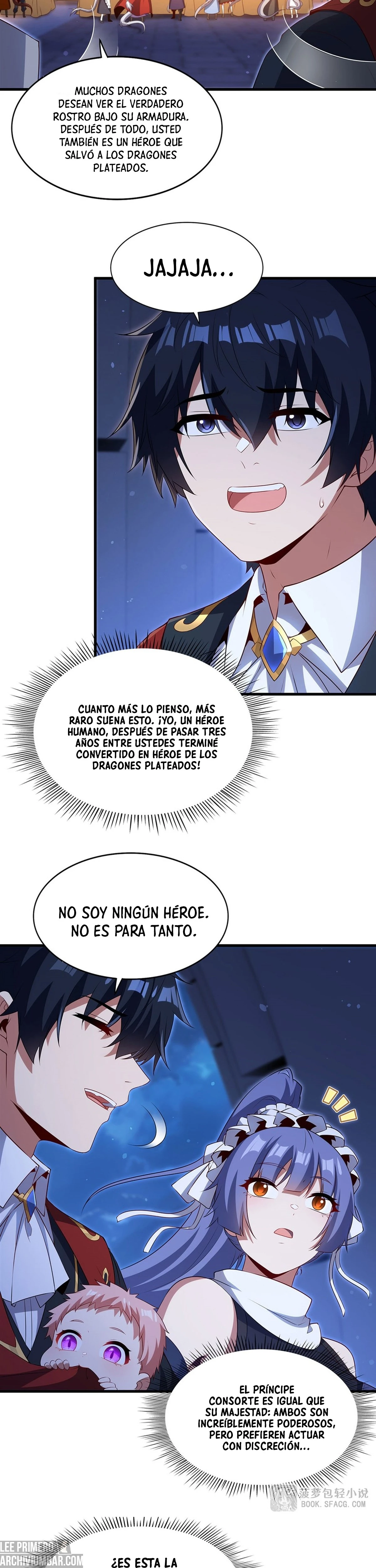 ¡Cállate, Dragón Malvado! Ya no quiero criar a un niño contigo capítulo 95 página 6