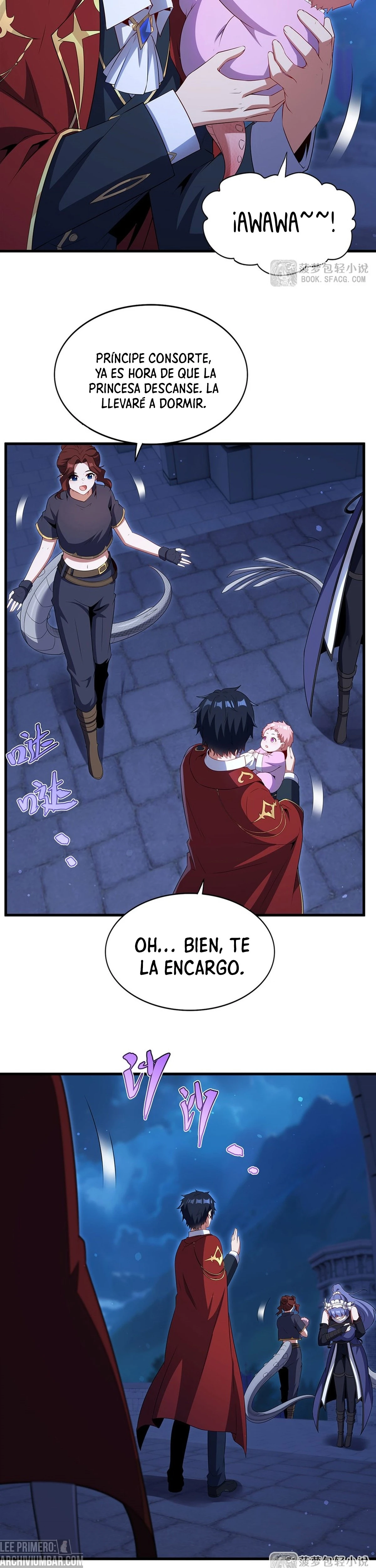 ¡Cállate, Dragón Malvado! Ya no quiero criar a un niño contigo capítulo 95 página 9