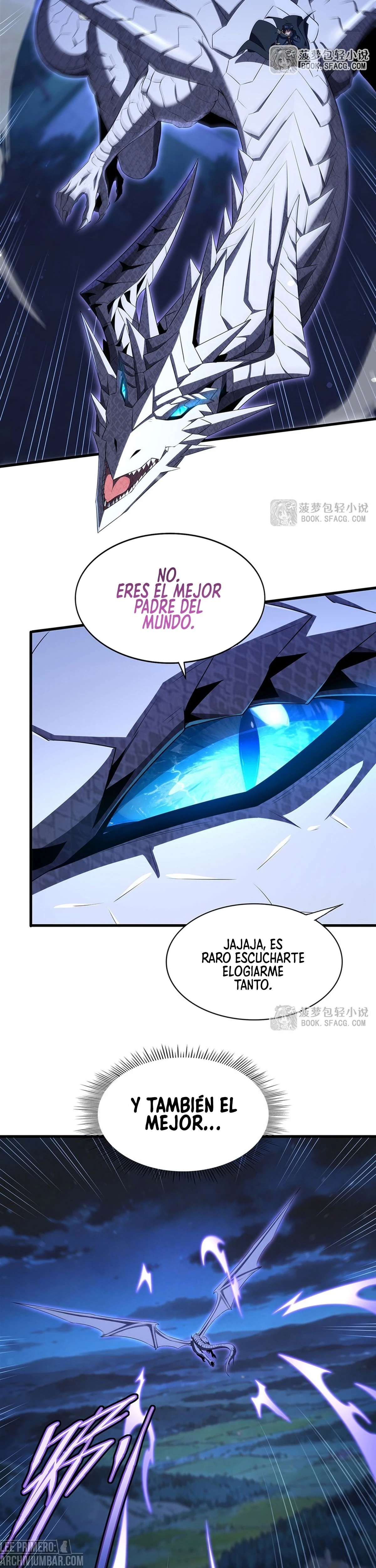 ¡Cállate, Dragón Malvado! Ya no quiero criar a un niño contigo capítulo 97 página 18