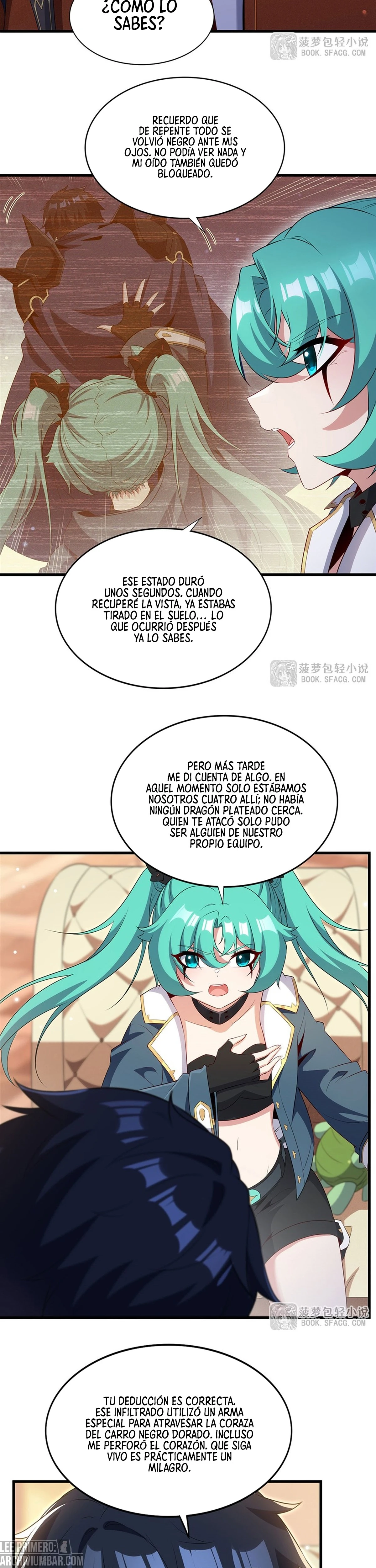 ¡Cállate, Dragón Malvado! Ya no quiero criar a un niño contigo capítulo 99 página 12