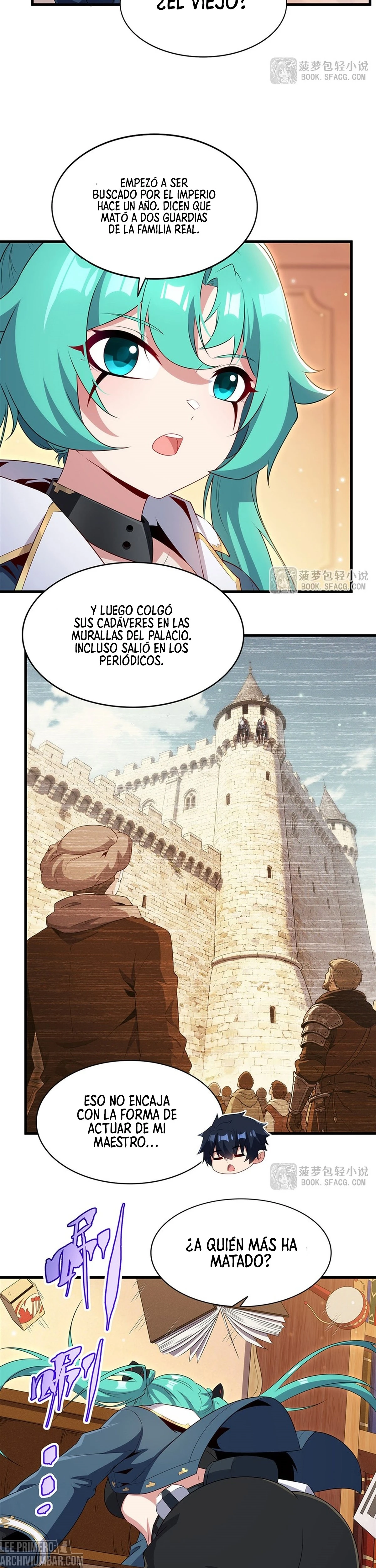 ¡Cállate, Dragón Malvado! Ya no quiero criar a un niño contigo capítulo 99 página 17