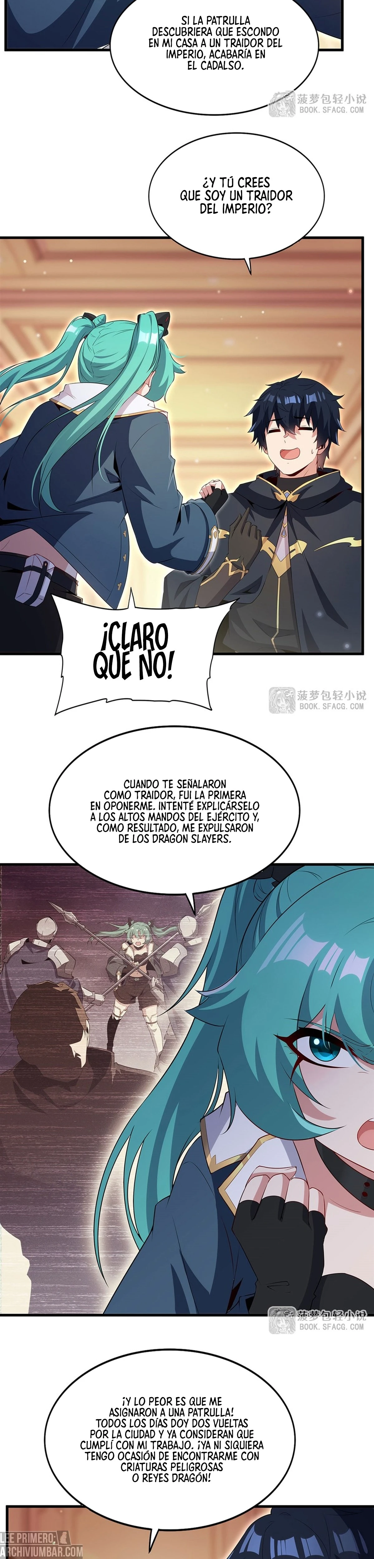 ¡Cállate, Dragón Malvado! Ya no quiero criar a un niño contigo capítulo 99 página 9
