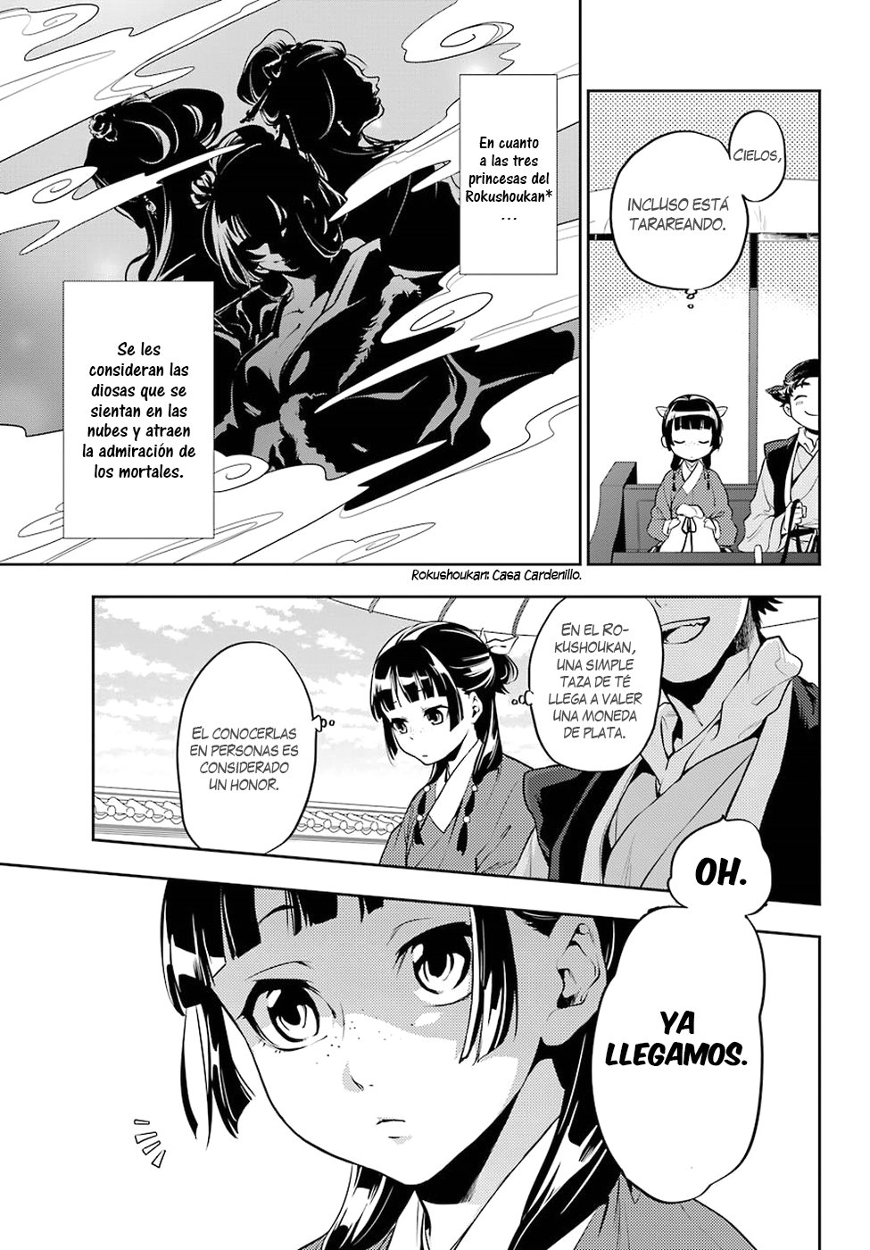 Kusuriya no Hitorigoto capítulo 11 página 4
