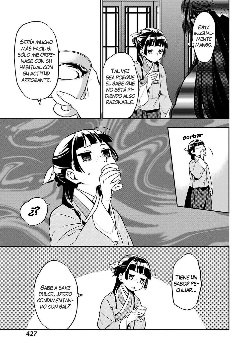 Kusuriya no Hitorigoto capítulo 13 página 28