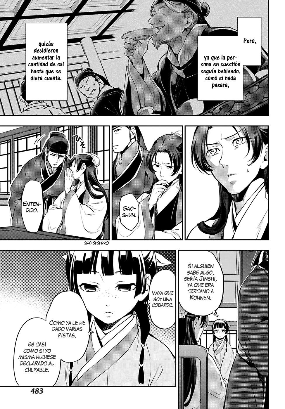 Kusuriya no Hitorigoto capítulo 14 página 8