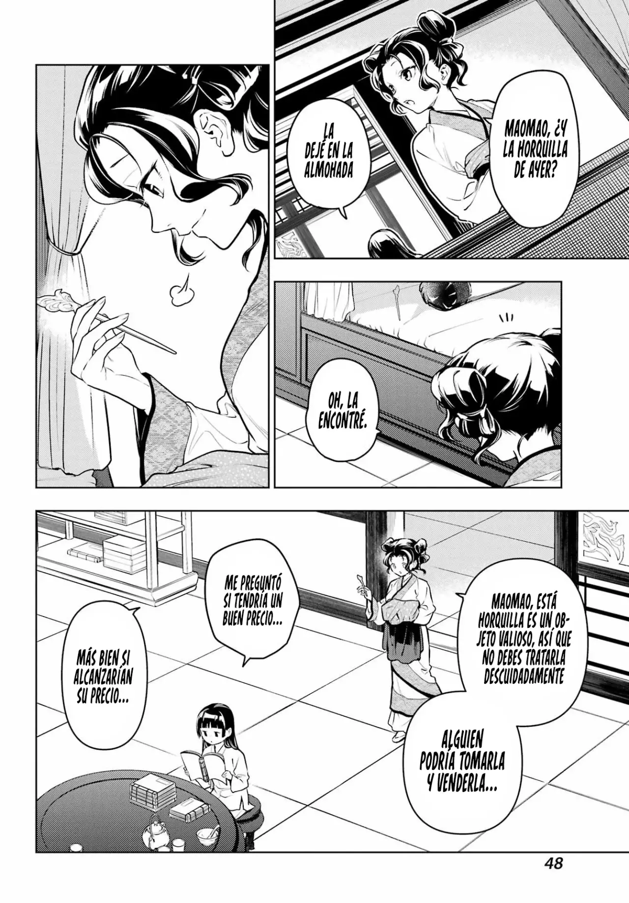 Kusuriya no Hitorigoto capítulo 77 página 10