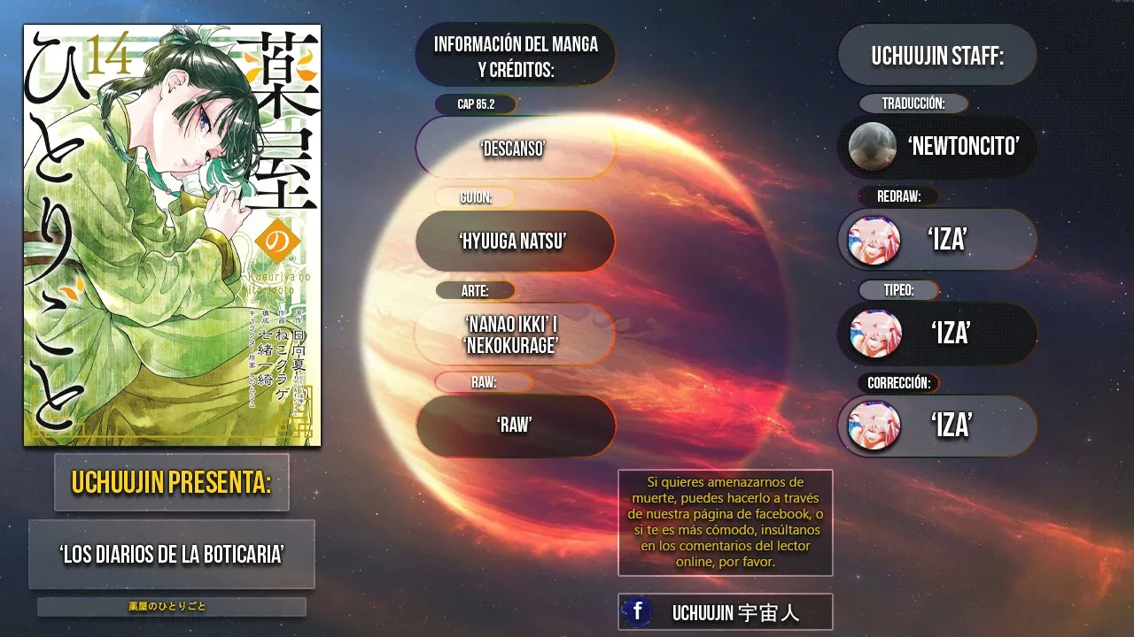 Kusuriya no Hitorigoto capítulo 85.2 página 2