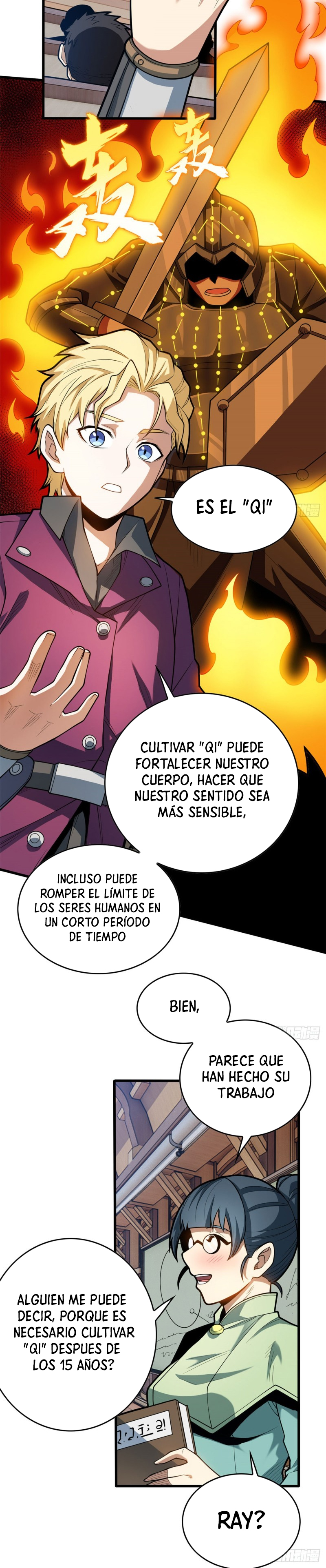 Mi sistema de dragón capítulo 16 página 3
