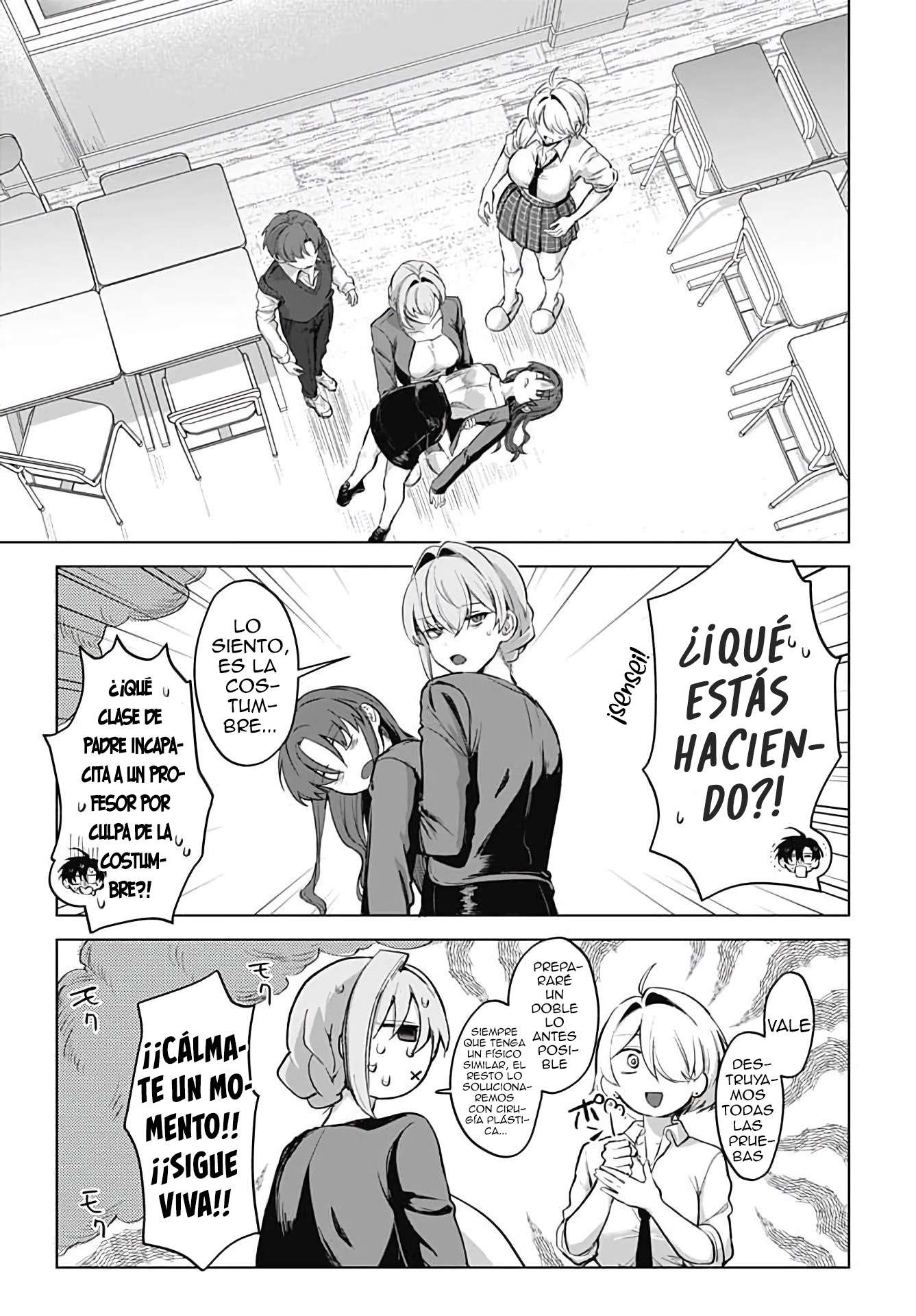 ¡El amor de mis madrastras no es el de una mamá cualquiera! capítulo 4 página 19